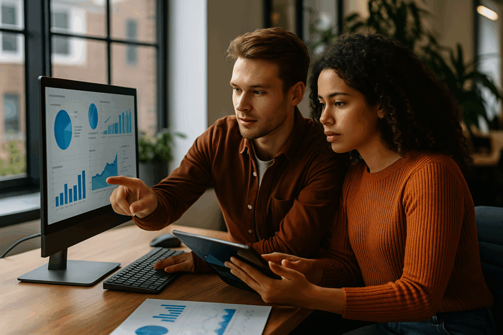 Analyste étudiant des dashboards de données pour le bilan admissions 2026.